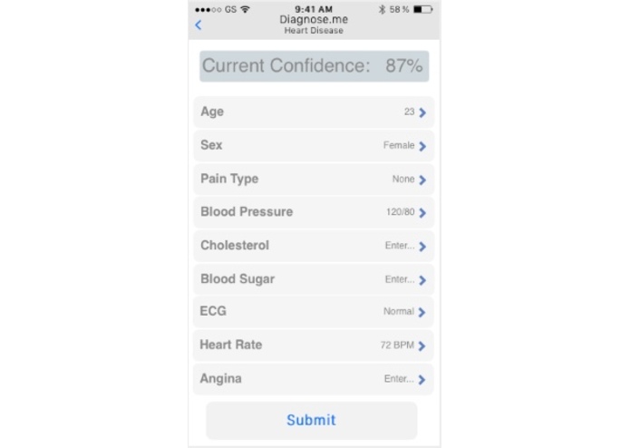 Diagnose.me – screenshot 1