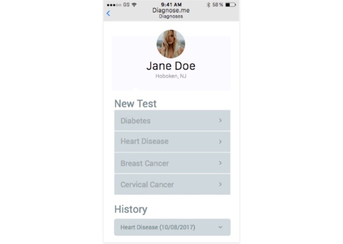 Diagnose.me – screenshot 2