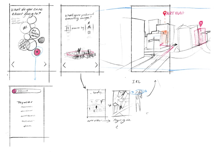 Serendipity made at MIT's Reality, Virtually Hackathon – screenshot 1