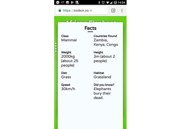 zooBeacon – screenshot 3