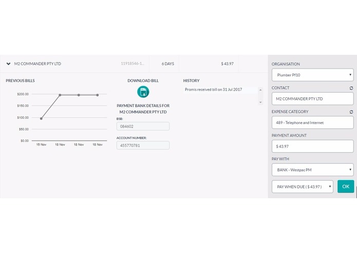 Promis - Bill Payment Automation – screenshot 4