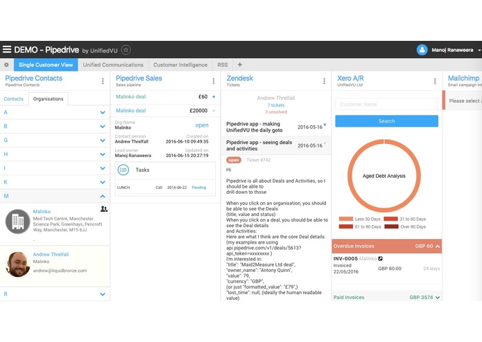 Revenue blocker analysis and better debtor management – screenshot 1