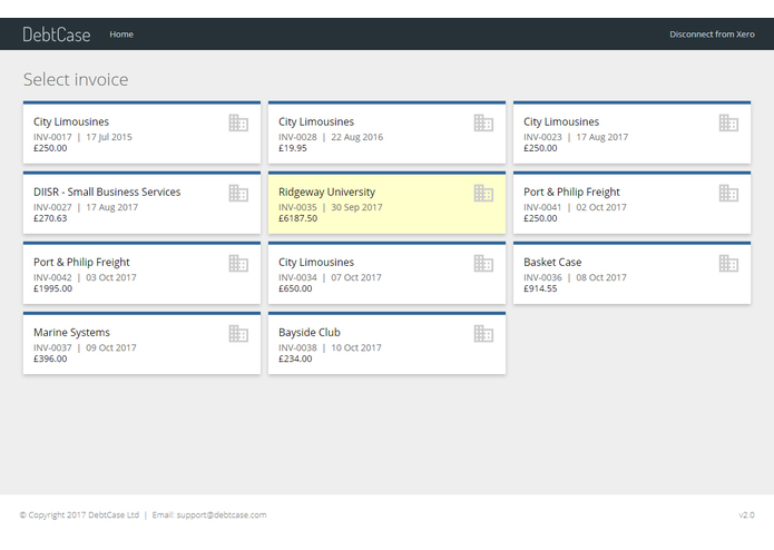 DebtCase – screenshot 2