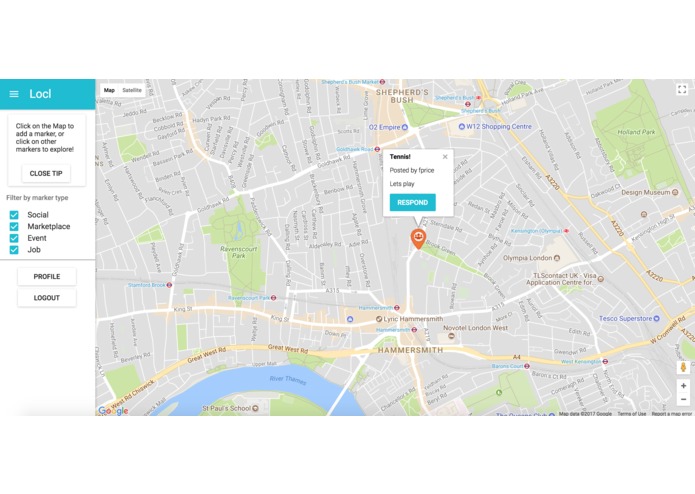 Locl – screenshot 2