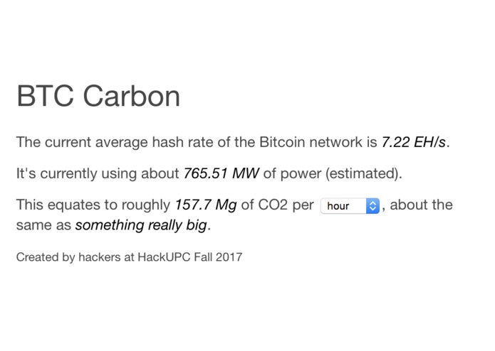 BTC Carbon – screenshot 1