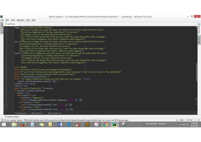moral-support – screenshot 4