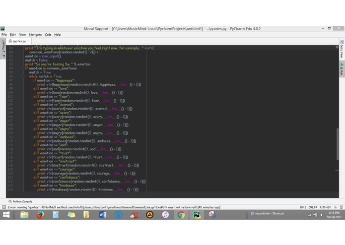 moral-support – screenshot 5