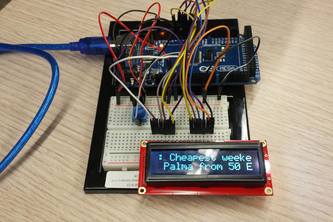 Skyscanner: Display Advertising using Arduino Mega