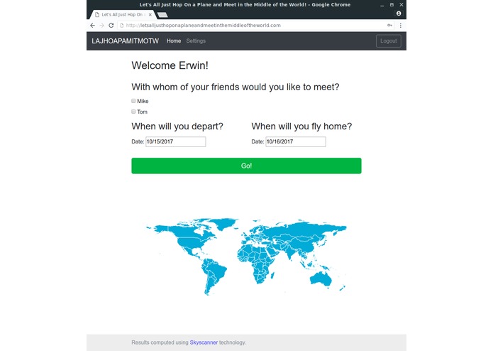 Let'sAllJustHopOnAPlaneAndMeetInTheMiddleOfTheWorld! – screenshot 1