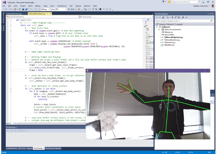 Kinect Computer Control – screenshot 1