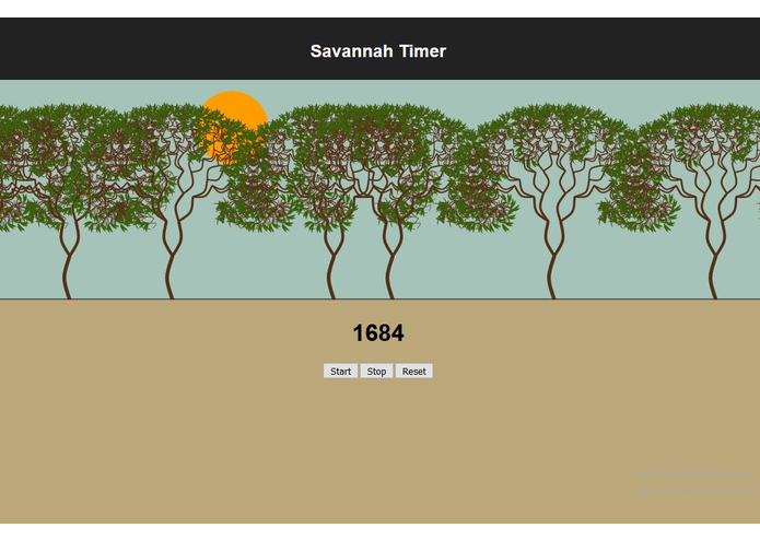 Savannah Timer – screenshot 1