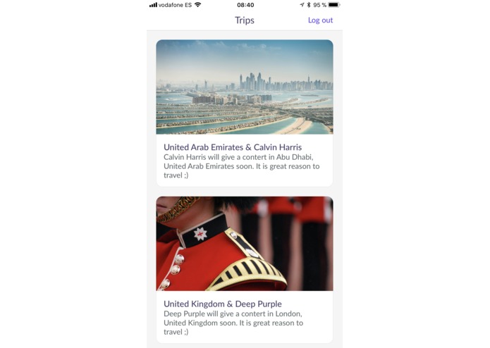 TripScanner – screenshot 1