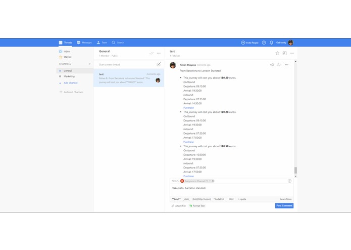 Take me to – screenshot 1