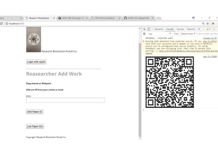 Research Marketplace – screenshot 1