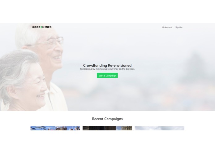 Good₿Miner – screenshot 1