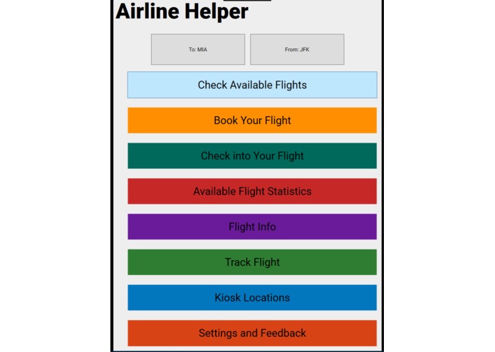 Airline Helper – screenshot 1