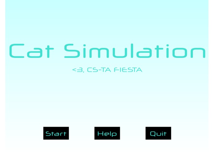 CS-TA FIESTA Cat Simulator – screenshot 1