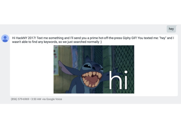 text2giphy – screenshot 1