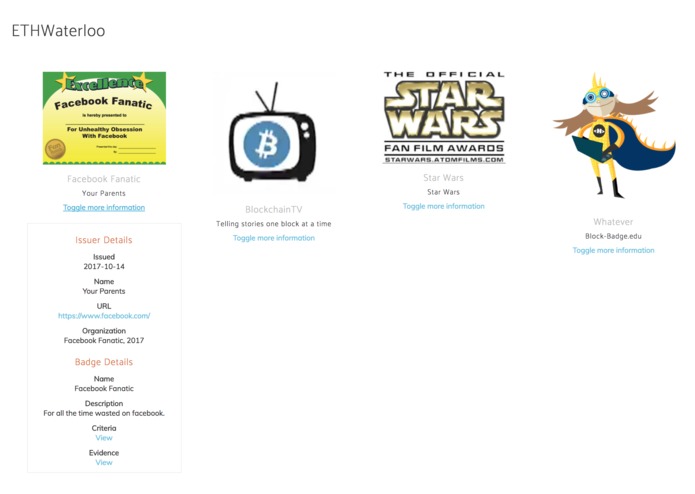 block-badge – screenshot 5