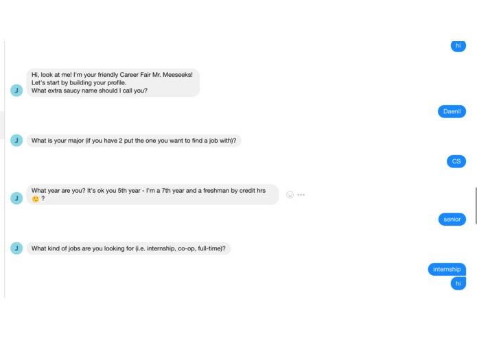 CareerBot – screenshot 3