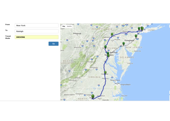 Healthy Route – screenshot 1