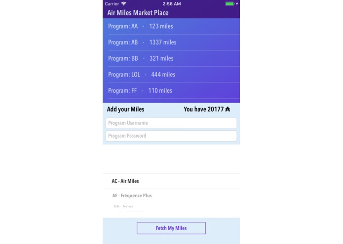 AirBits - Smart Contracts for the Airline Industry – screenshot 2