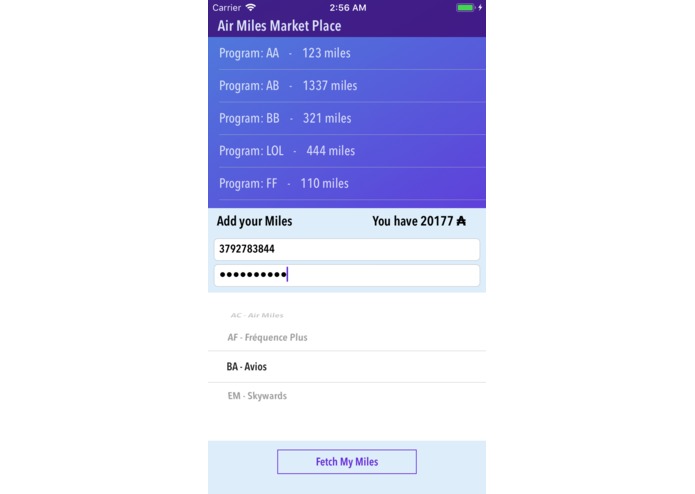 AirBits - Smart Contracts for the Airline Industry – screenshot 3