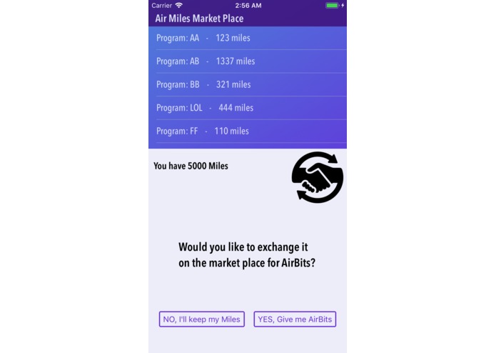 AirBits - Smart Contracts for the Airline Industry – screenshot 4