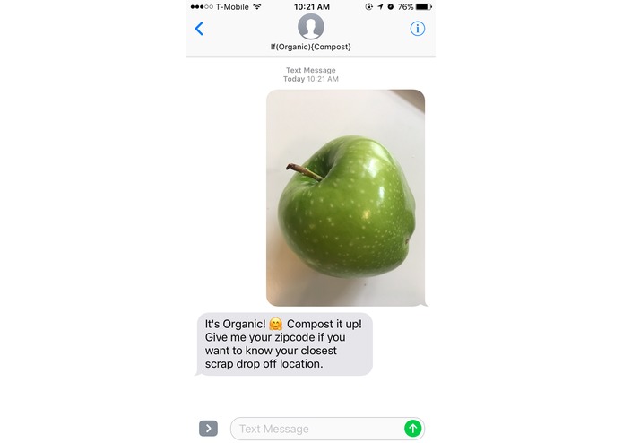 IF (ORGANIC) { COMPOST } – screenshot 3