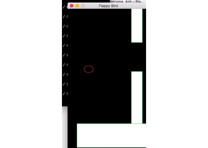 Dustin play flappybird – screenshot 1