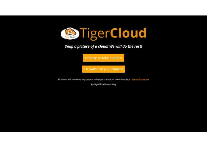 Rain Cloud Image Classifier – screenshot 1