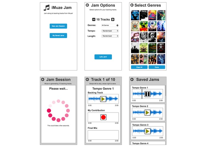 MuzeJam – screenshot 1