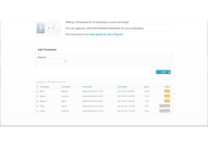Sinc Xero Integration – screenshot 9