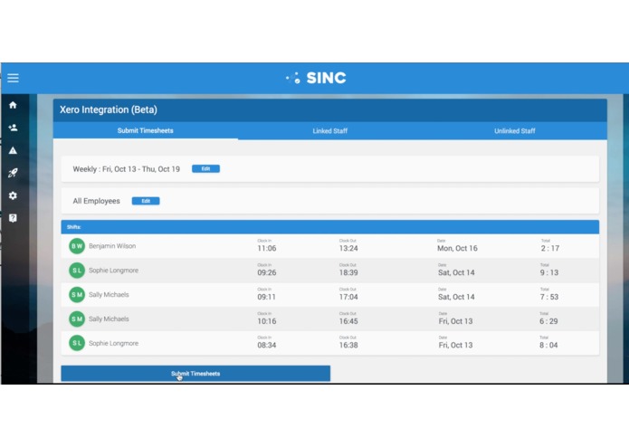 Sinc Xero Integration – screenshot 7
