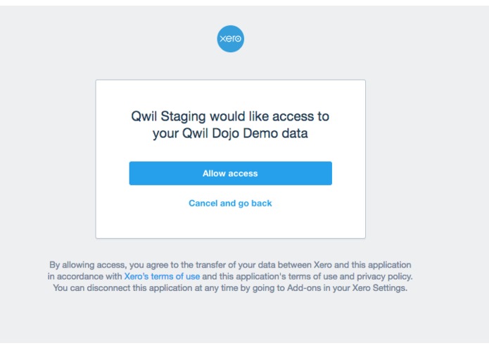 Qwil + Xero: Global freelancer payments and liquidity – screenshot 3