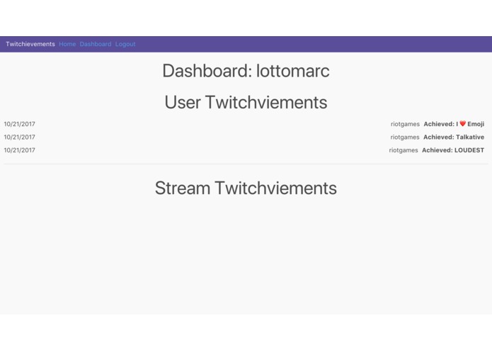 Twitchievements – screenshot 2