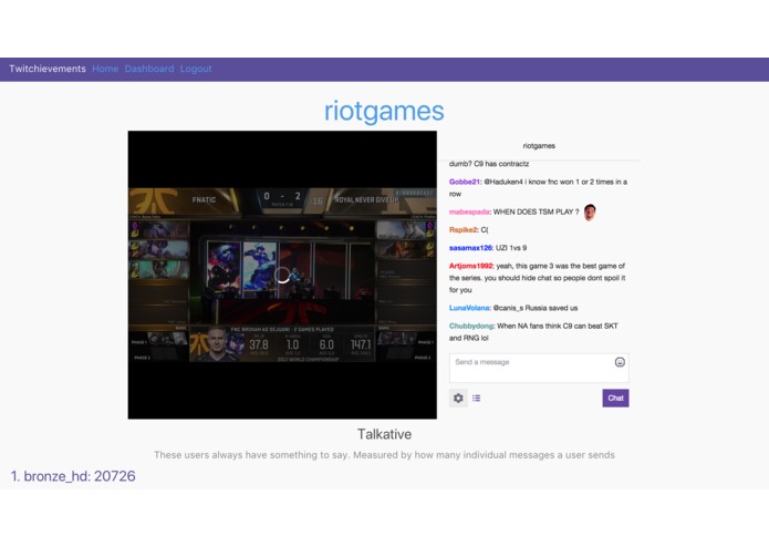 Twitchievements – screenshot 3