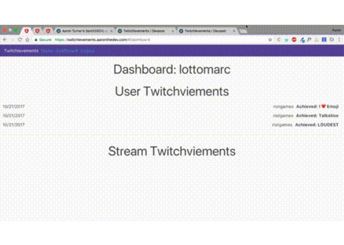 Twitchievements – screenshot 1
