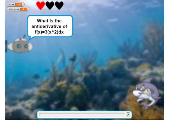 Sharkshooter Math – screenshot 1