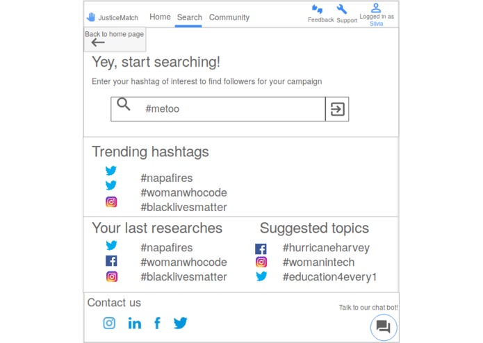JusticeMatch – screenshot 3