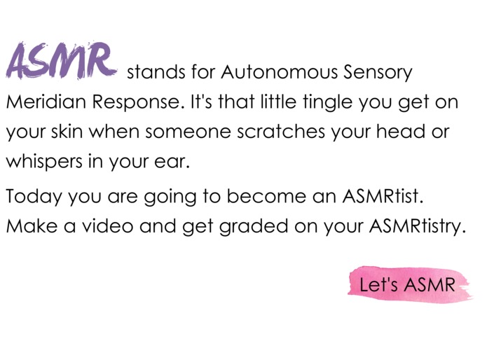 Becoming an ASMRtist – screenshot 2