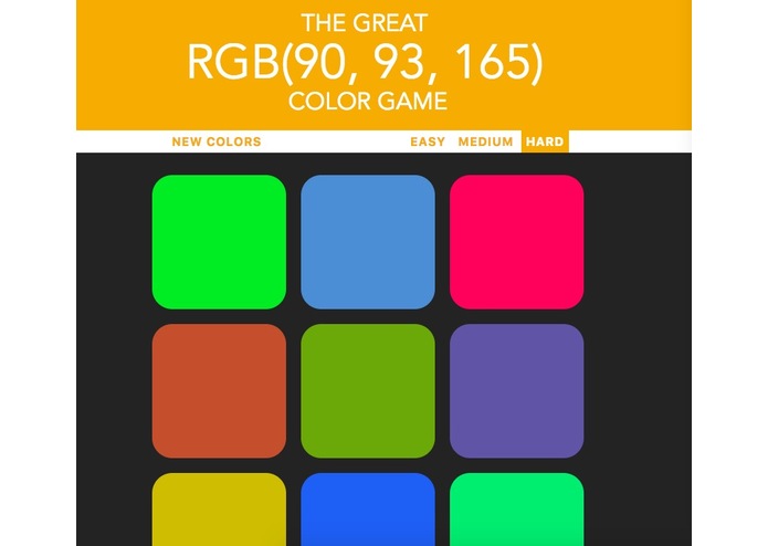 RGBColorGame – screenshot 1