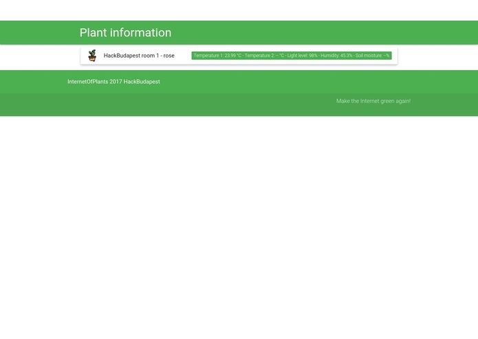 InternetofPlants – screenshot 1