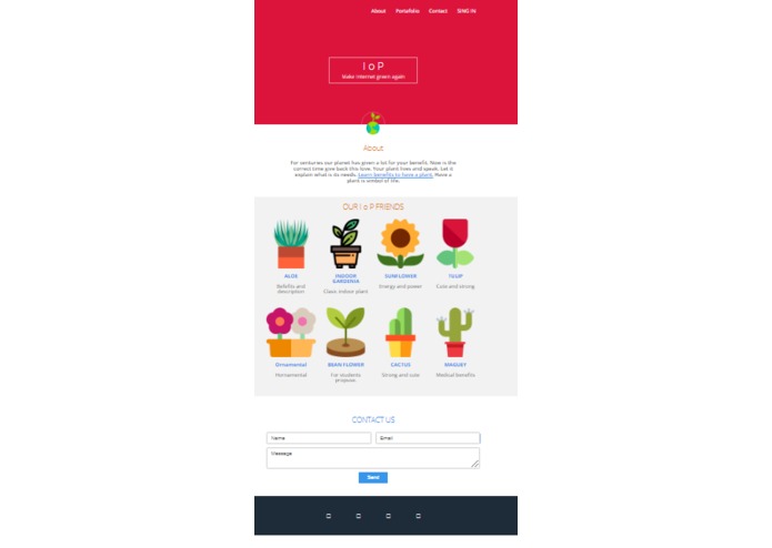 InternetofPlants – screenshot 2
