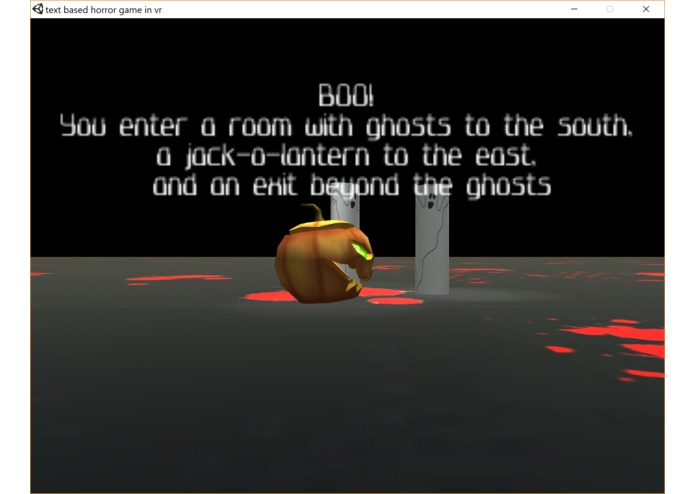 text-based horror game in VR – screenshot 3
