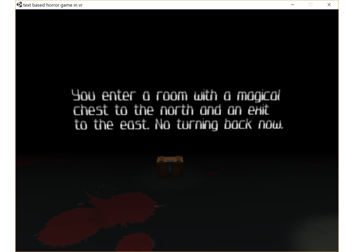 text-based horror game in VR – screenshot 4