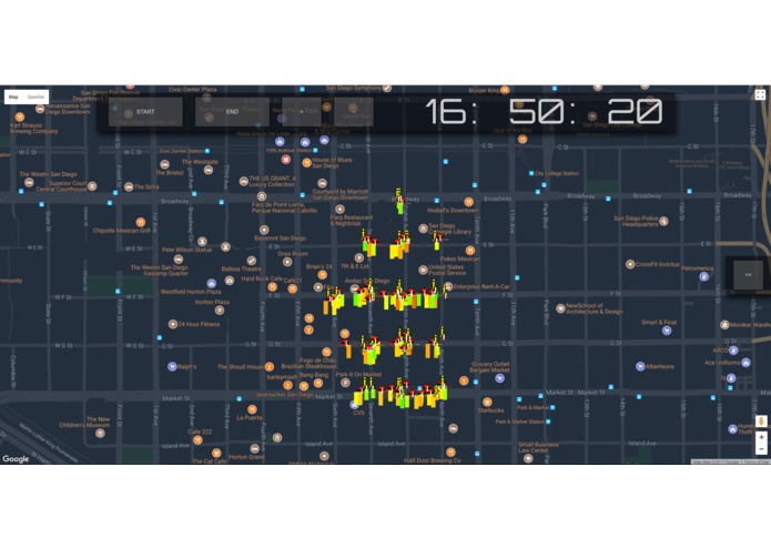 Colored Bars and Toy Cars – screenshot 1