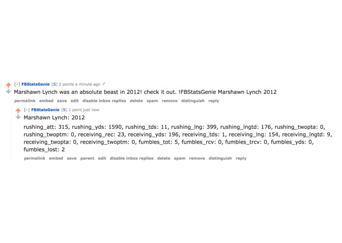 FBStatsGenie – screenshot 2
