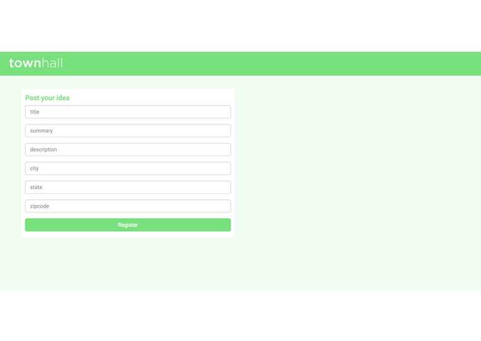 townhall – screenshot 4