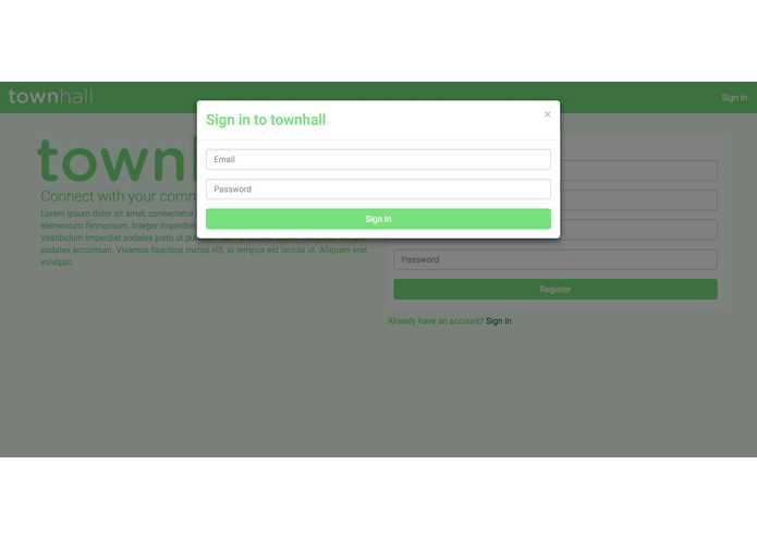 townhall – screenshot 5